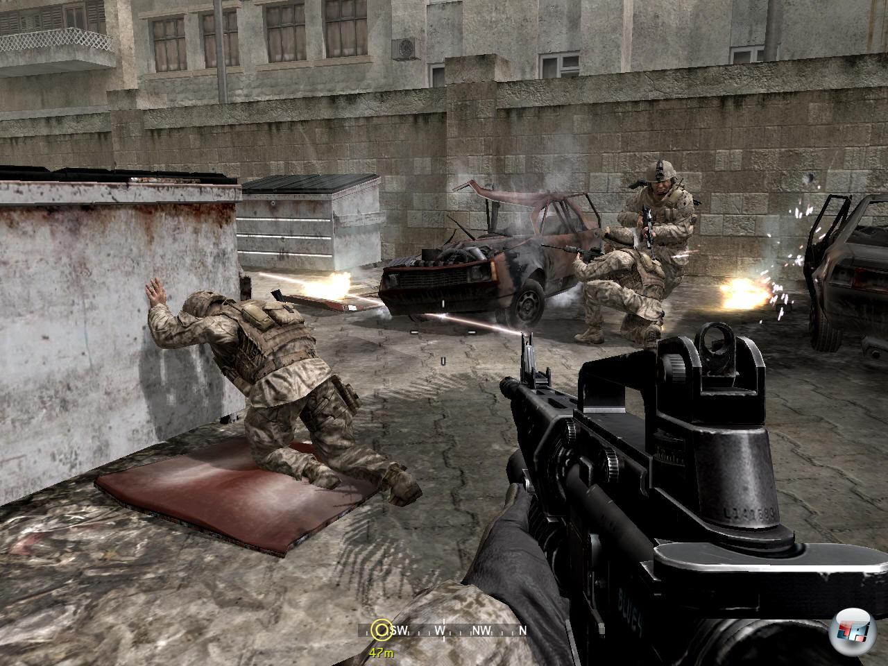 Wie von der Serie gewohnt seid ihr nie allein unterwegs - ihr k&ouml;nnt euren Kameraden allerdings keine Anweisungen geben.