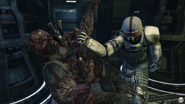 Am Anfang setzt man sich vorwiegend im Nahkampf zur Wehr - sp&auml;ter werden &Auml;xte & Co von Schusswaffen abgel&ouml;st.