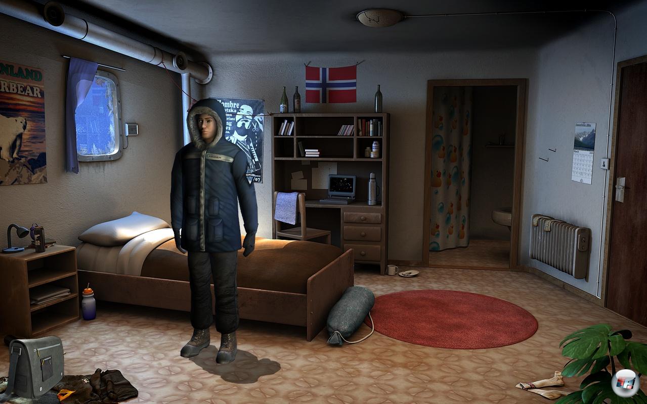 Rune erforscht die Eisb&auml;ren, was er im Dienst einer &Ouml;lfirma tut.