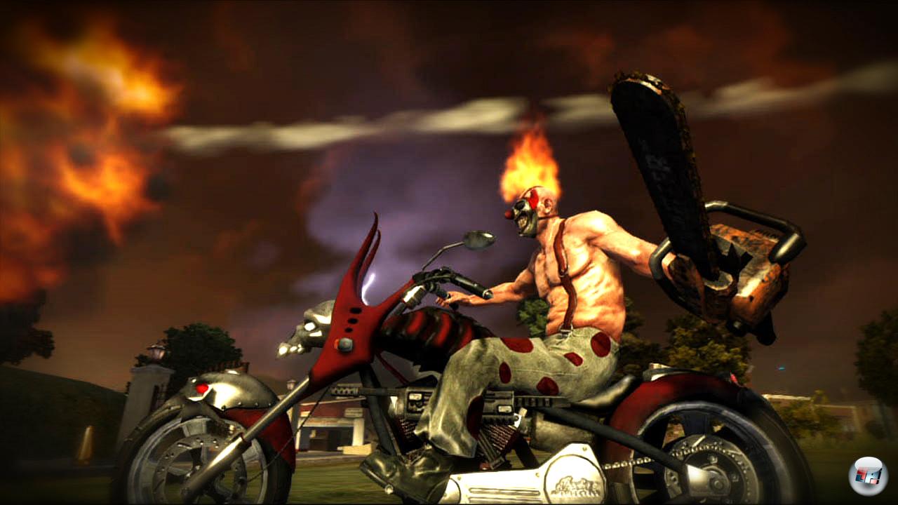 Auch auf Zweir&auml;dern wird sich in den chaotischen Kampf gest&uuml;rzt.