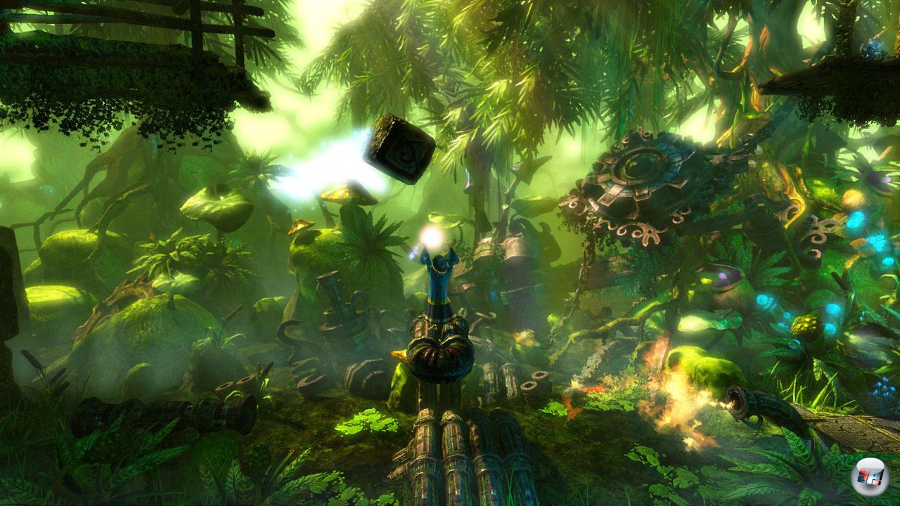 Mit viel Magie und Trickserei lassen sich die Umgebungsr&auml;tsel l&ouml;sen.