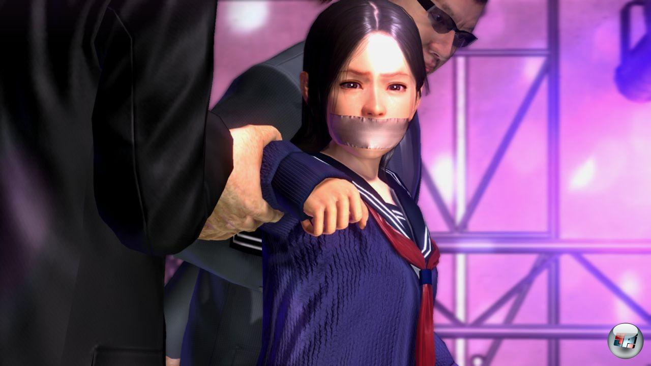 Viel zu selten spielt Of the End die filmischen St&auml;rken eines Yakuza-Spiels aus.