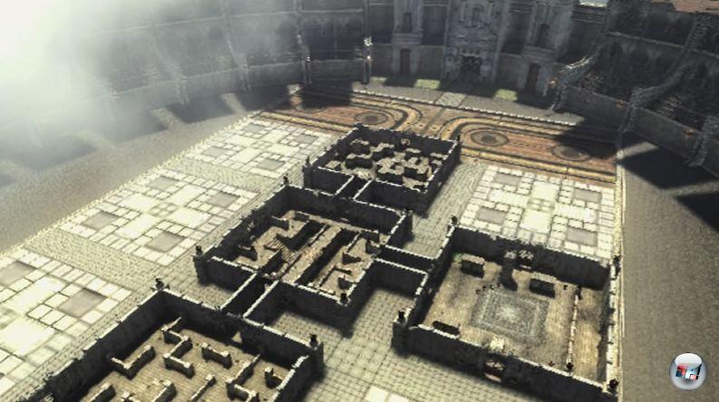 In der Arena vertiefen Zael und seine Mitstreiter ihre Erfahrung und lernen so neue F&auml;higkeiten.