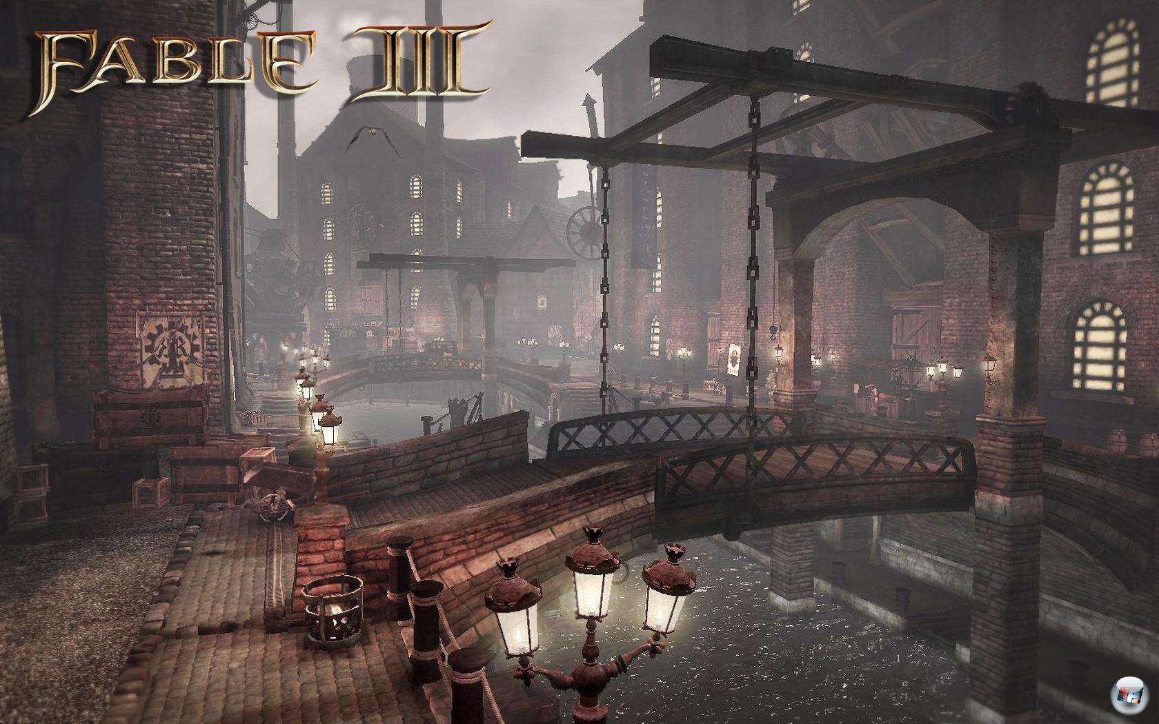 Die Kulisse Albions l&auml;dt mit ihren mal idyllischen, mal bedrohlichen Gebieten zur Besichtigung...