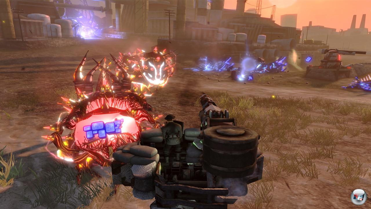 Vorsicht vor den Blitzern: In Massen sind die explosiven Monovisionen h&ouml;chst gef&auml;hrlich.