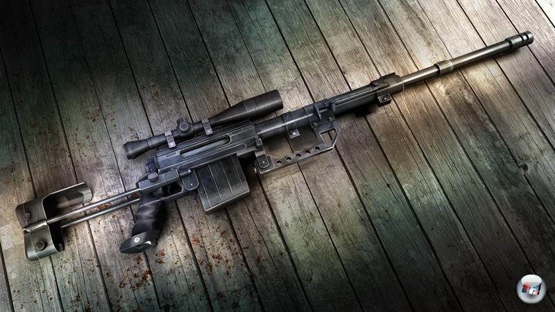 Auch ein paar exklusive Wummen wie das CheyTac Intervention M-200 hat die PS3-Version zu bieten. Auch ein paar exklusive Wummen wie das CheyTac Intervention M-200 hat die PS3-Version zu bieten.