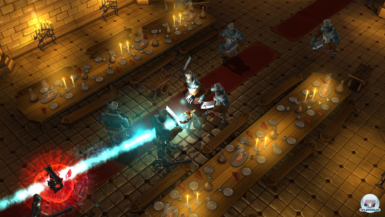 Die Spielansicht ist fest vorgegeben - auch Solisten k&ouml;nnen keinen Einfluss auf die Kamera nehmen.