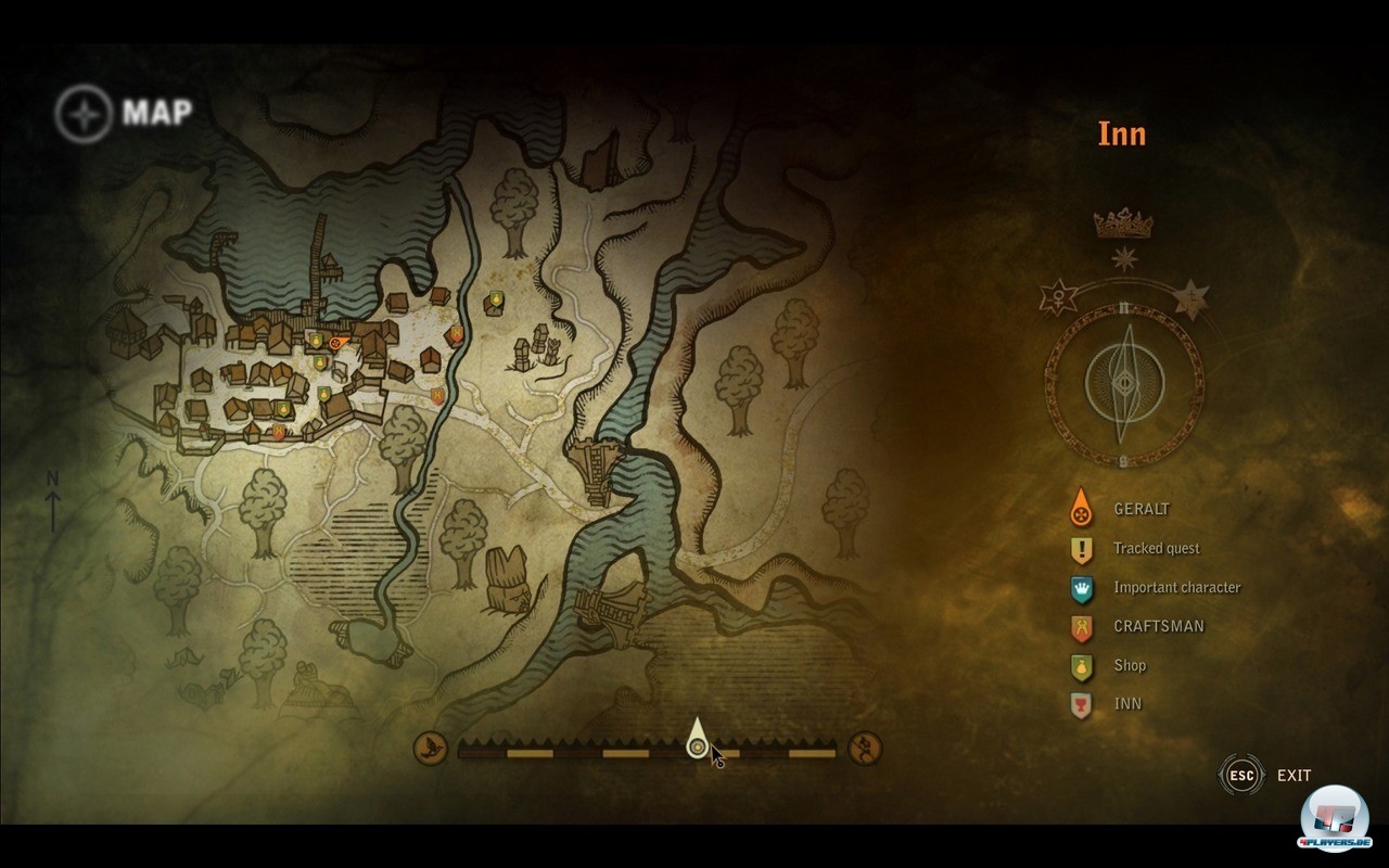 Das Spiel beginnt in Temerien, einem K&ouml;nigreich im Norden.