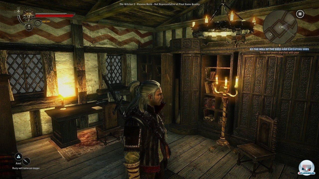 Leider kann der Hexer in jedes Geb&auml;ude und selbst bei Anwesenheit der bewohner pl&uuml;ndern.