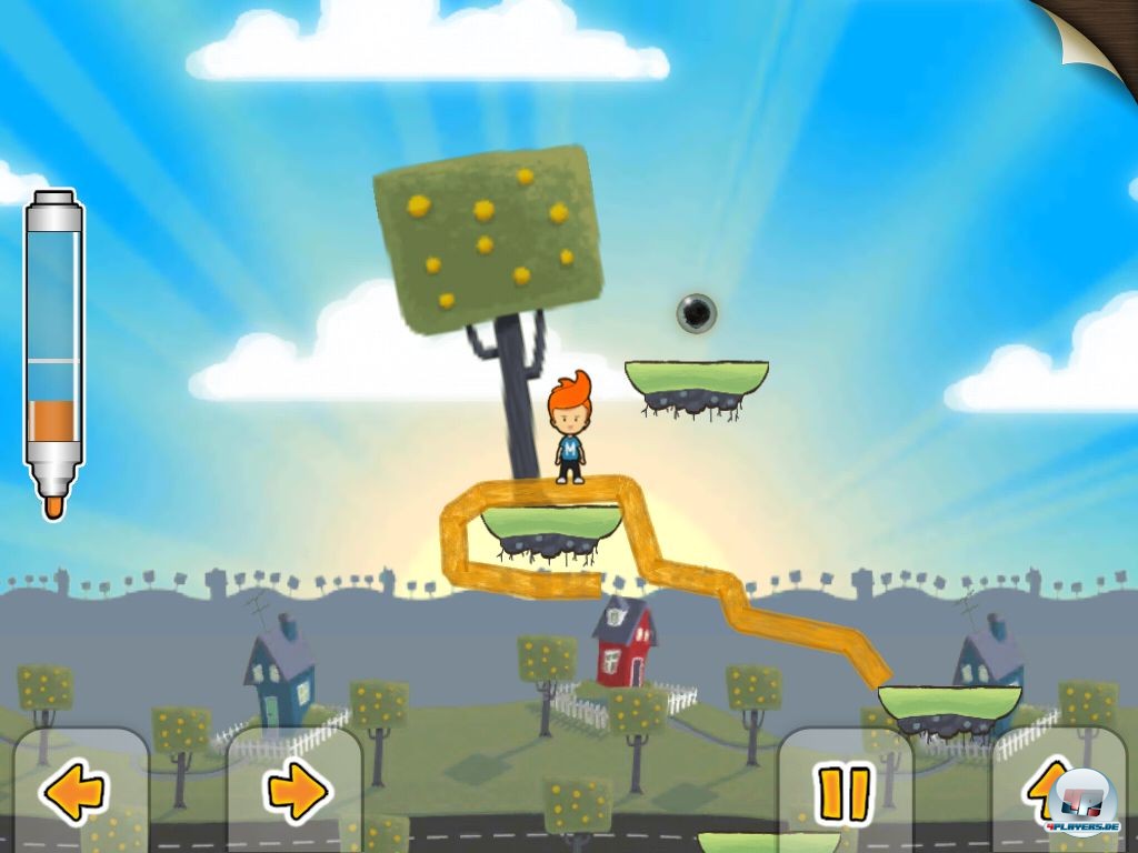 Auf dem ger&auml;umigen iPad-Bildschirm zeichnet es sich am besten, doch auch auf iPhone & Co flutscht die Steuerung (Screenshot: HD-Version). 