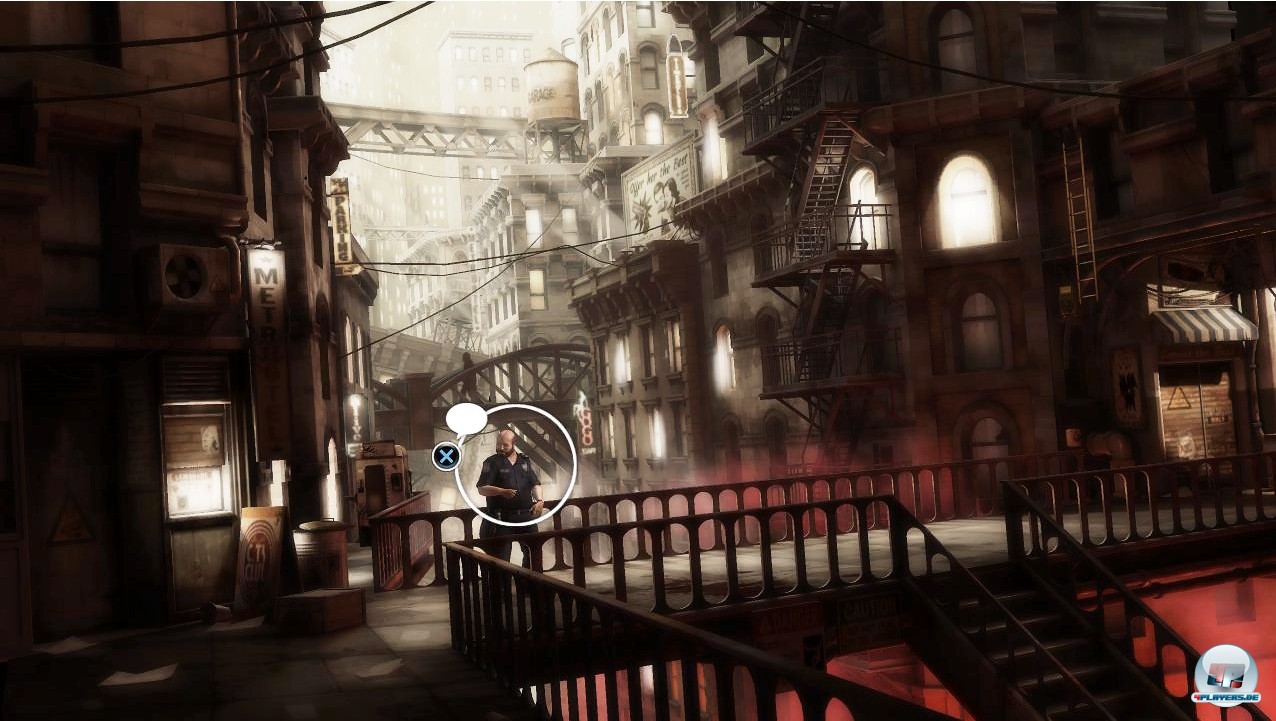 Wie in einem Point&Click-Adventure sucht man Schaupl&auml;tze ab.