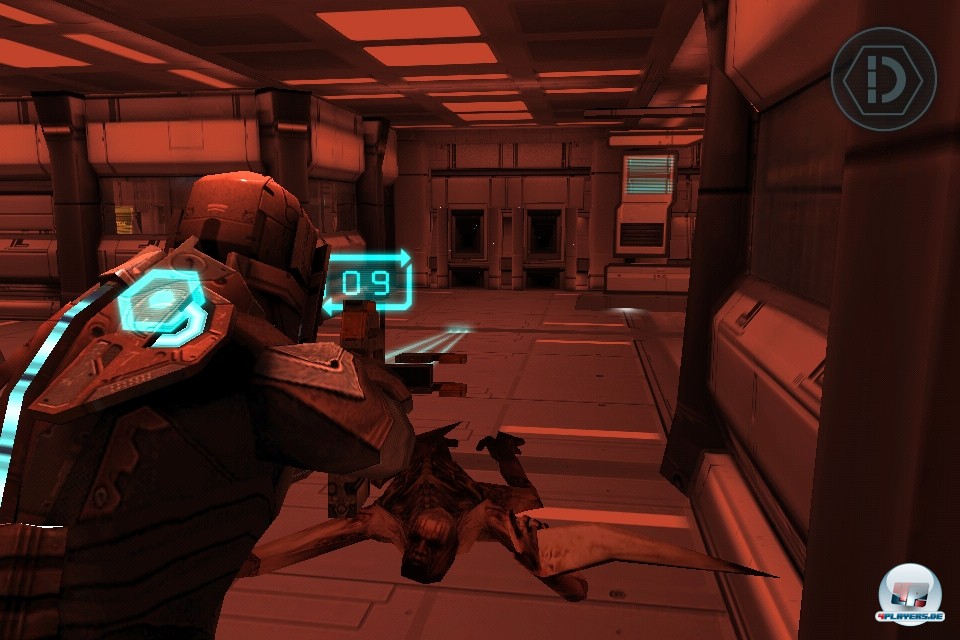 Der gute alte Plasmacutter in Aktion: Die fachgerechte Abs&auml;belung einzelne Nekromorphen-Teile ist nach wie vor eine der S&auml;ulen des Dead Space-Spieldesigns.