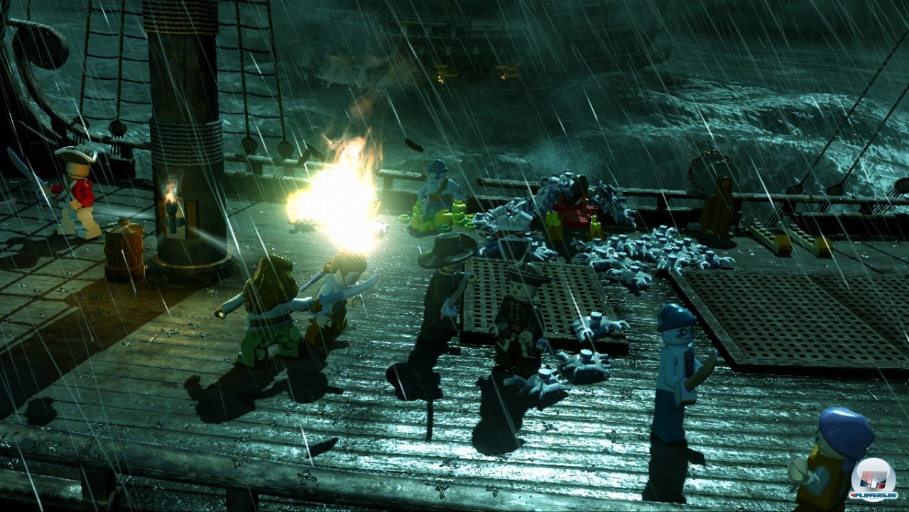 Am vertrauten Lego-Spielprinzip &auml;ndert sich nichts, zwei Spieler d&uuml;rfen gleichzeitig ran. Die sollten aber besser gute Augen haben, denn das Spiel ist zu einem gro&szlig;en Teil sehr dunkel.