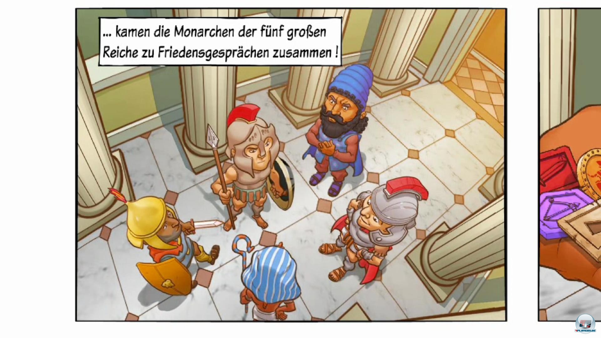 Die V&ouml;lker sind allesamt steits&uuml;chtig. Verhandelt wird daher nur im Vorspann. 