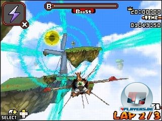 Die Wettfl&uuml;ge f&uuml;r bis zu vier Spieler sind eher mau.