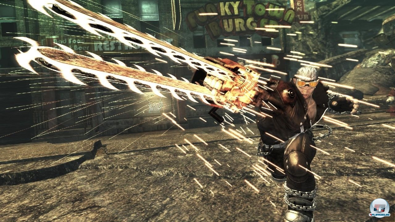 Wo Jack und seine Doppelkettens&auml;ge hinlagen, w&auml;chst kein Gras mehr.