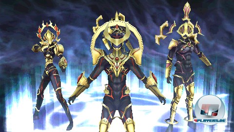 Statt in riesige Ritter, verwandeln sich die Origins-Helden in wenig spektakul&auml;re Optimi.