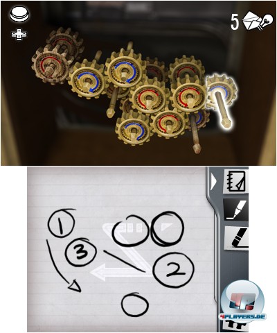 Die Notizfunktion ist bei manchen R&auml;tseln ungemein praktisch.