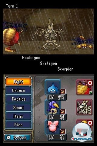 Die K&auml;mpfe laufen rundenbasiert ab.