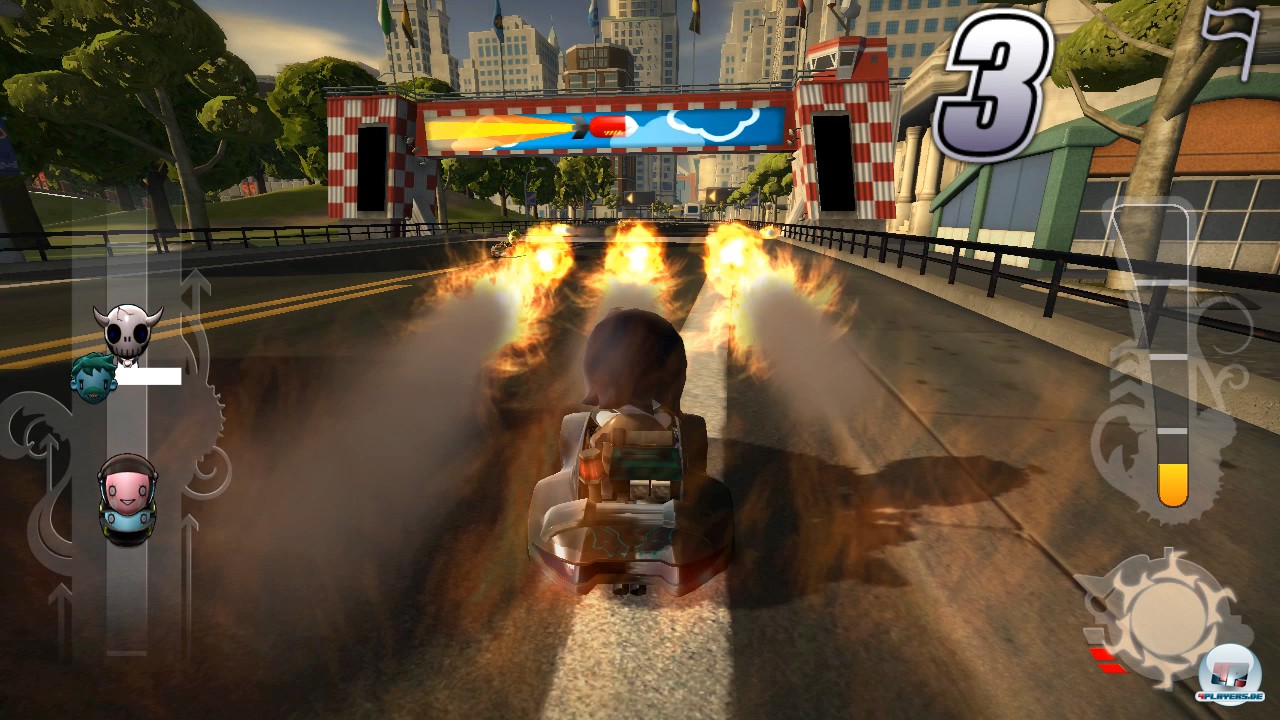 Kein Vita-Spiel zum Protzen: In hektischen Momenten leidet das Spiel unter heftigen Ruckel-Attacken. Kein Vita-Spiel zum Protzen: In hektischen Momenten leidet das Spiel unter heftigen Ruckel-Attacken.