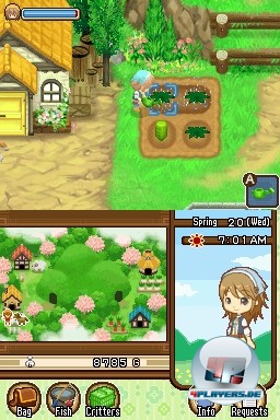 Zu Beginn entscheidet man sich f&uuml;r Ackerbau... (DS-Screenshot)