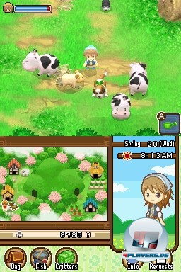 ...oder Viehzucht. Sp&auml;ter darf man aber auch beides betreiben. (DS-Screenshot)