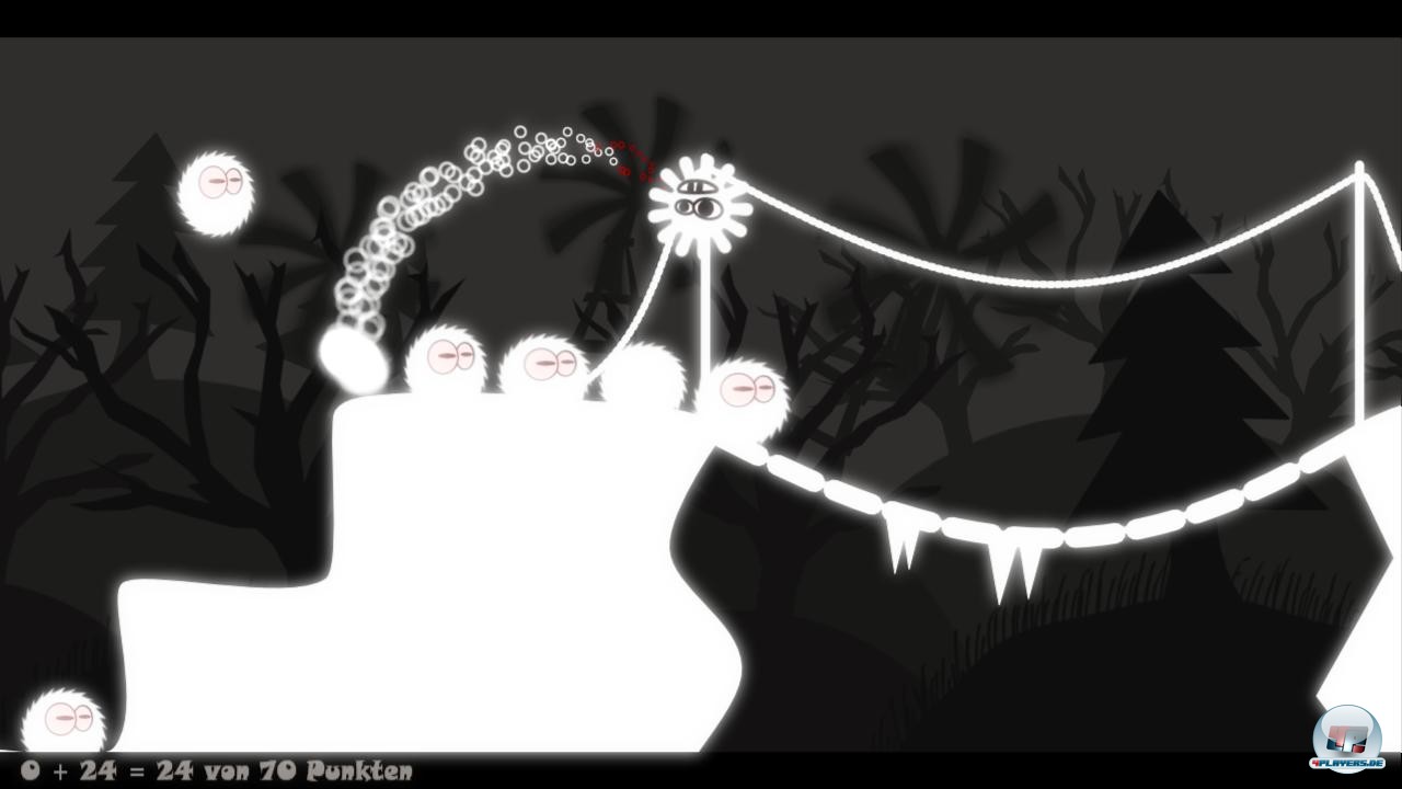 H&uuml;bsche Farbfilter und Partikel-Effekte t&auml;uschen gekonnt &uuml;ber das Recycling der Grafikbausteine hinweg. Auch die entspannte elektronische Musikuntermalung passt bestens.