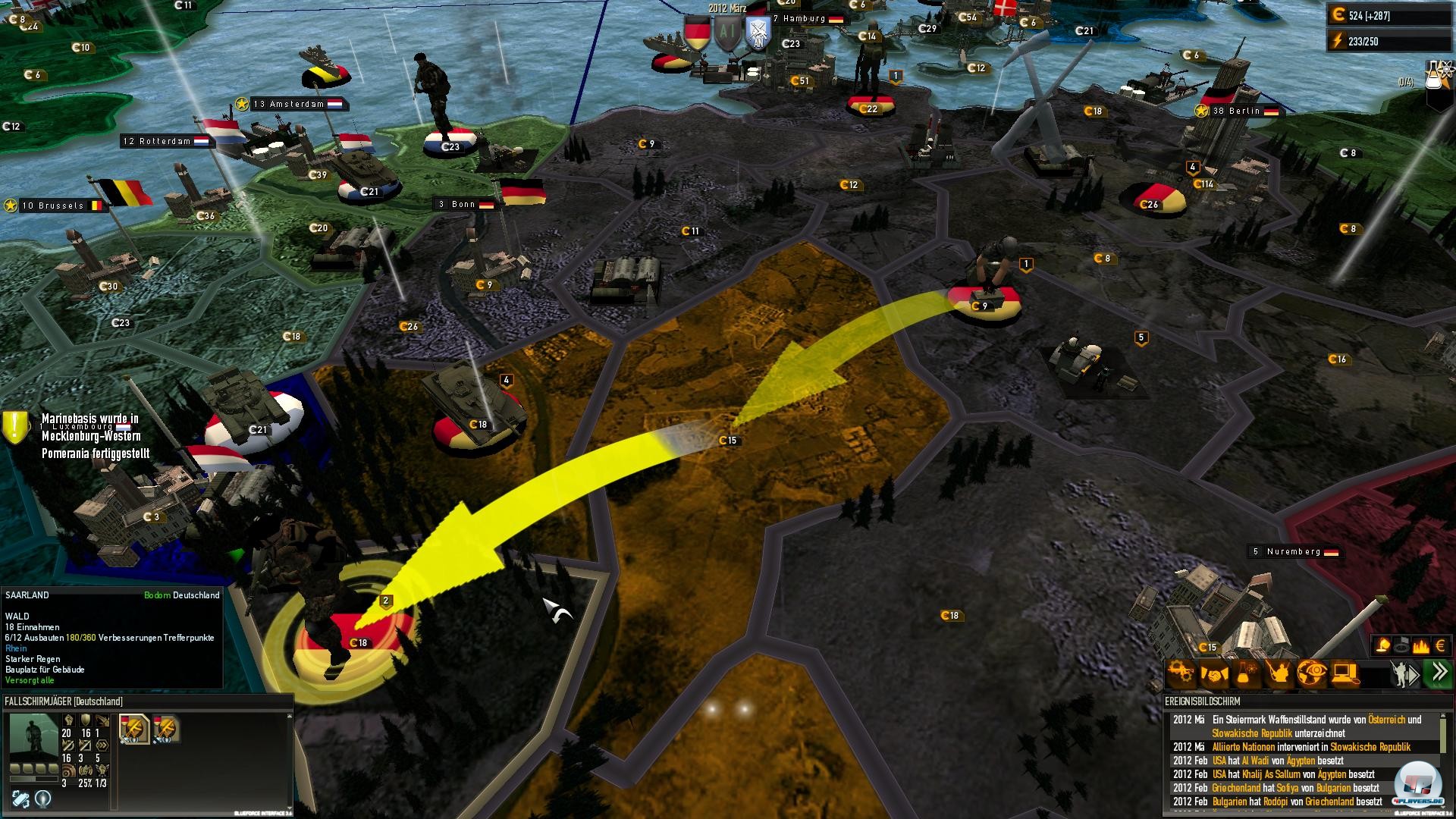 Die Diplomatie kann man sich sparen, da Soldaten alles Regeln. 