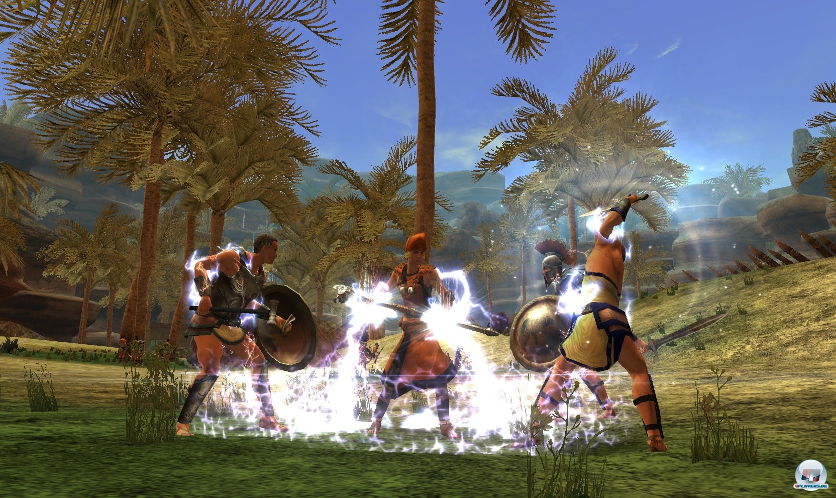 Mitunter gibt es halbwegs ansehnliche Effekte, doch die K&auml;mpfe hinterlassen einen durchwachsenen, von Lags geplagten Eindruck. 