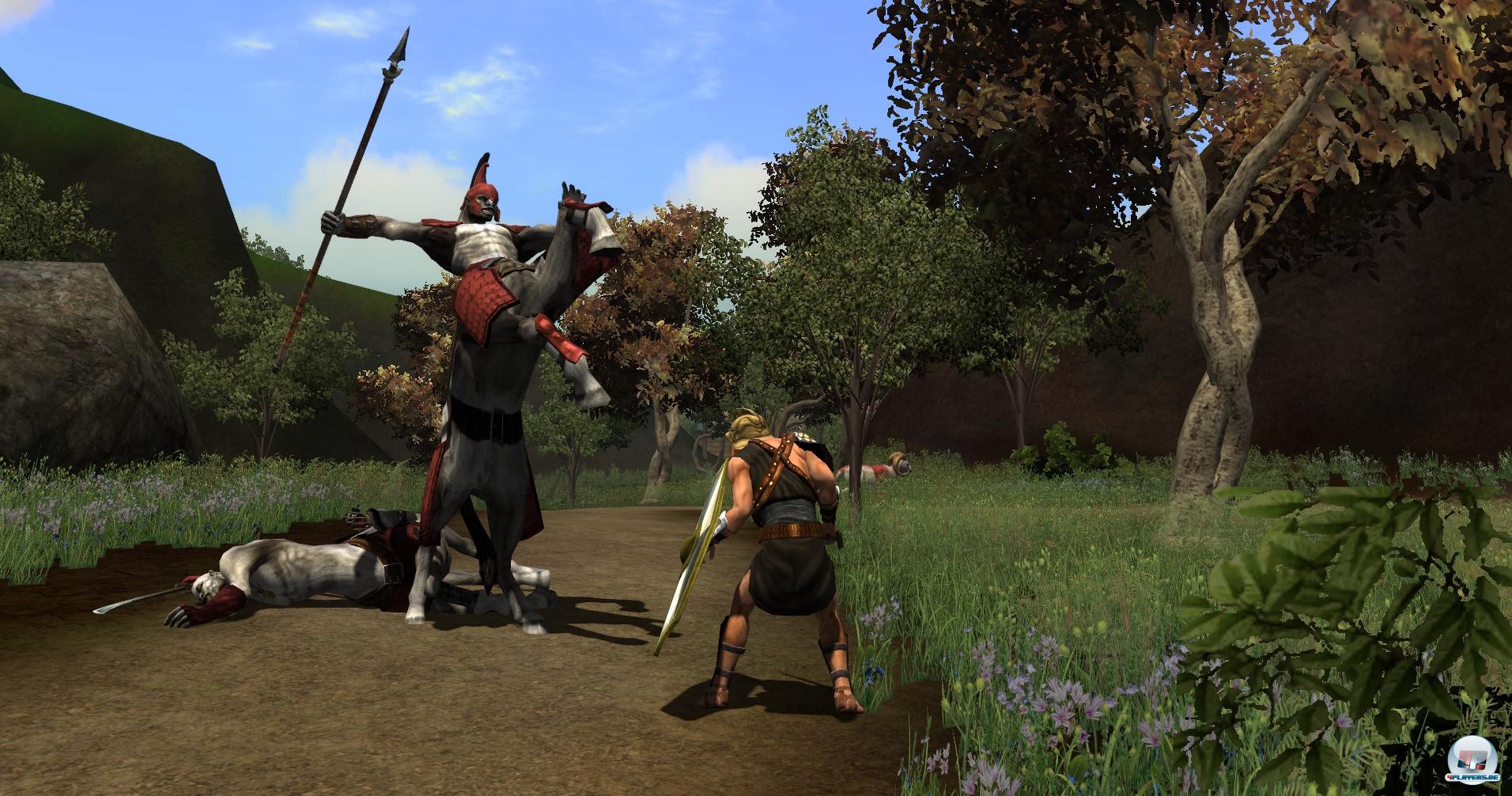 Wenn man nicht immer wieder mythologischen Figuren begegnen w&uuml;rde, k&ouml;nnte das r&ouml;mische Online-Reich auch eine x-beliebige Fantasy-Welt sein...