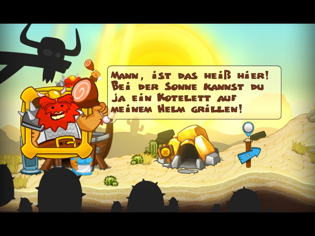 Witzige Spr&uuml;che und ein charmanter zeichentrickstil bestimmen die Pr&auml;sentation.