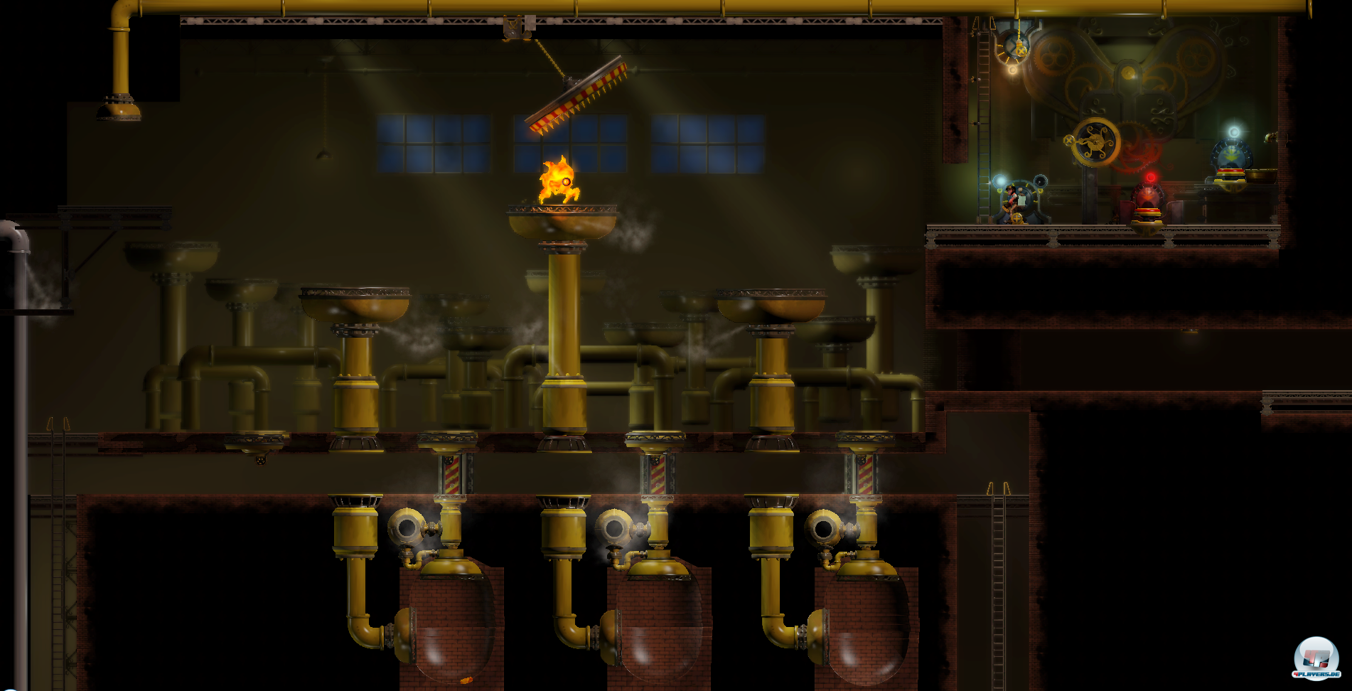 Nur wenn das Weiterkommen von geschickten Spr&uuml;ngen abh&auml;ngt, fehlt dem Spiel der letzte Feinschliff.