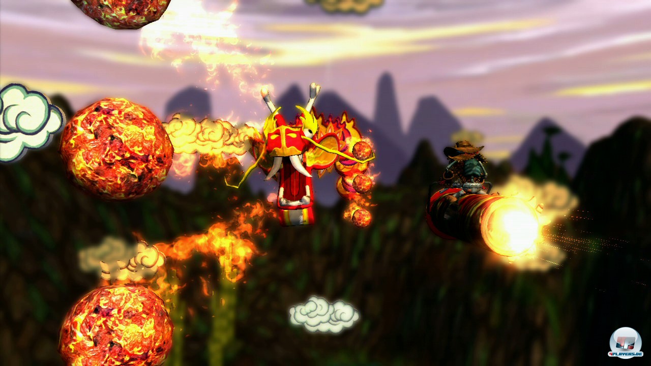 Panzer Dragoon &agrave; la Kinect.