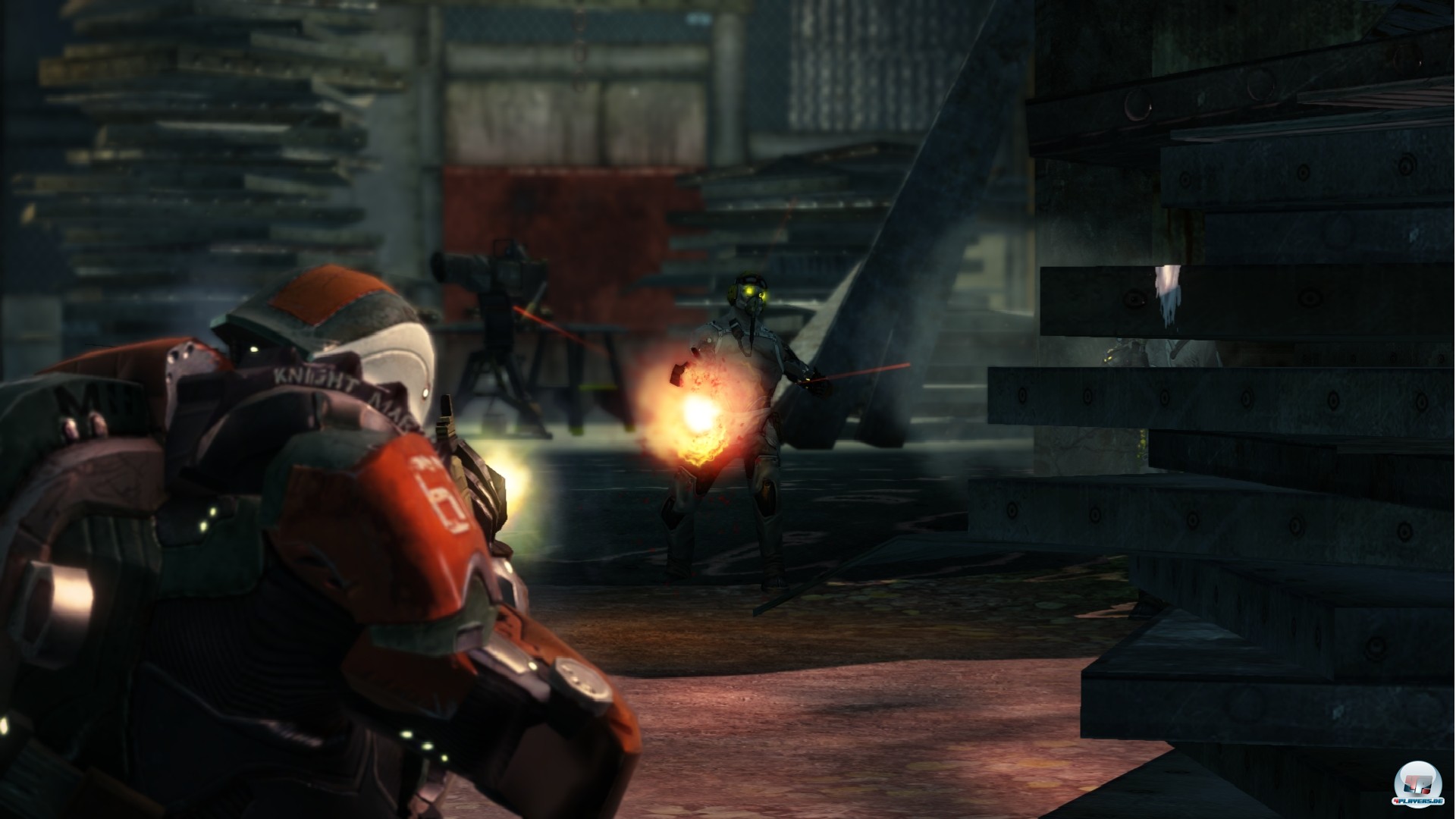 Eins der gr&ouml;&szlig;ten Probleme ist der schwache Shooter: Den Schusswechseln fehlt die Wucht moderner Action.