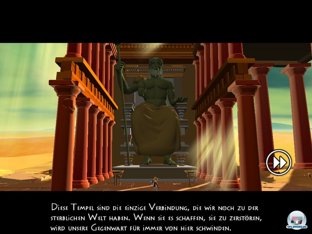 Willkommen in der Antike f&uuml;r iOS: Die Umsetzung des WiiWare-Hits kann sich sehen lassen.