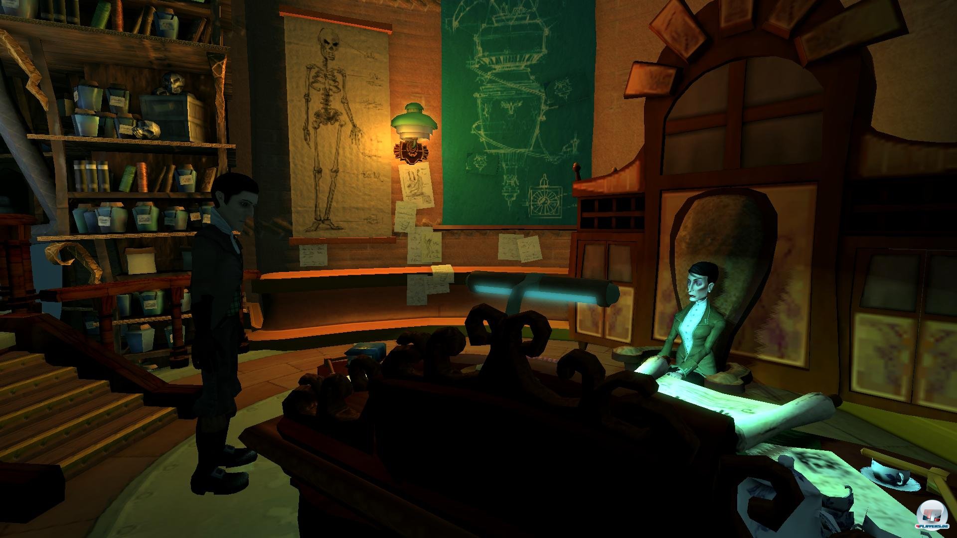 Die b&ouml;se Seite kann leider nicht mit den Geistern mithalten.