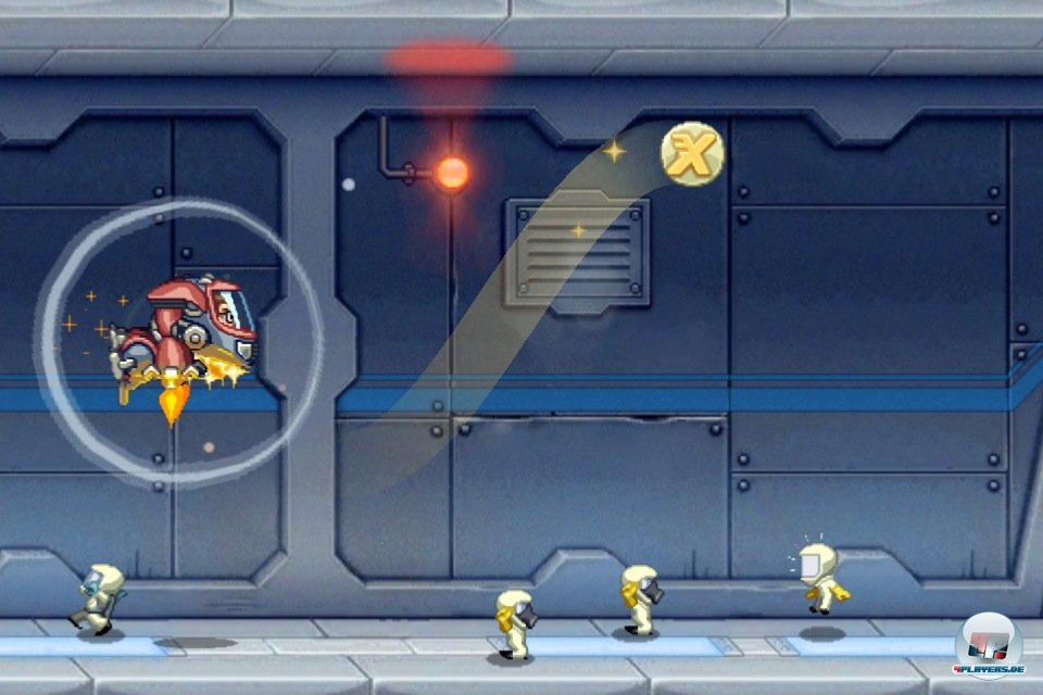 Neben den Jetpacks stehen Barry auch diverse Vehikel zur Verf&uuml;gung, die u.a. als Lebensversicherung dienen.