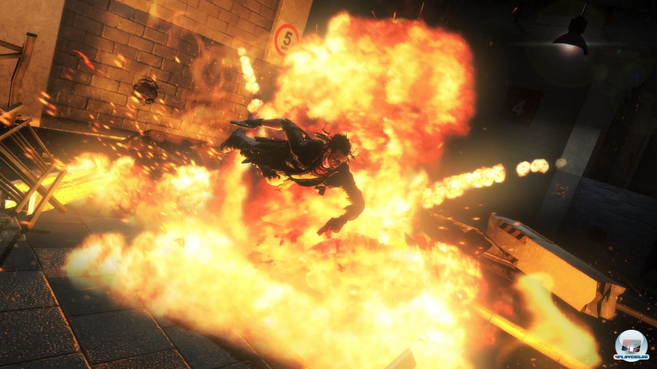 Wer wird denn gleich in die Luft gehen? Selbst solche Explosionen k&ouml;nnen Bryce nicht umbringen. 