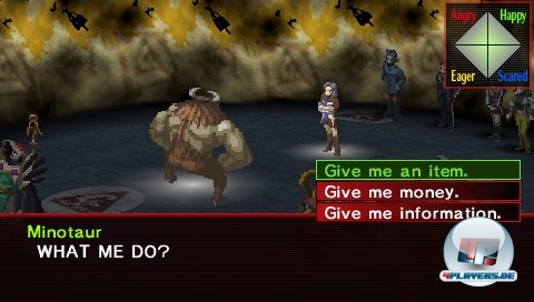 Wer sich auf Diskussionen mit Gegnern einl&auml;sst, kann wichtige Infos und Gegenst&auml;nde erhalten.