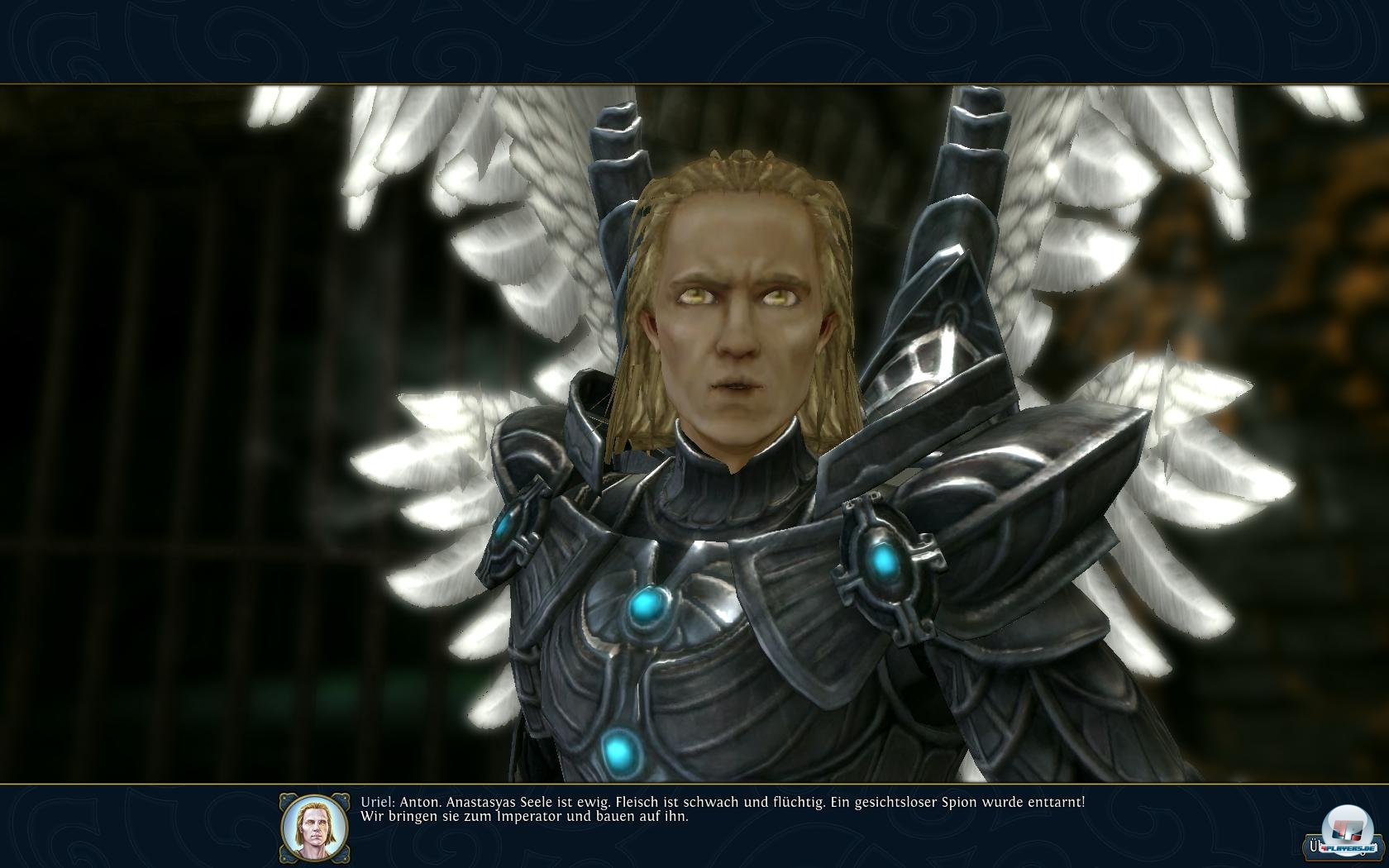 Die Nahansicht in den Ingame-Zwischensequenzen ist nicht gerade die St&auml;rke der Engine.