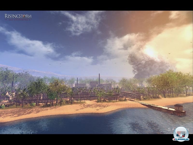 Idyllische Sandstr&auml;nde und brutale Gefechte: Der Pazifikkrieg ist als Setting noch angenehm unverbraucht. 