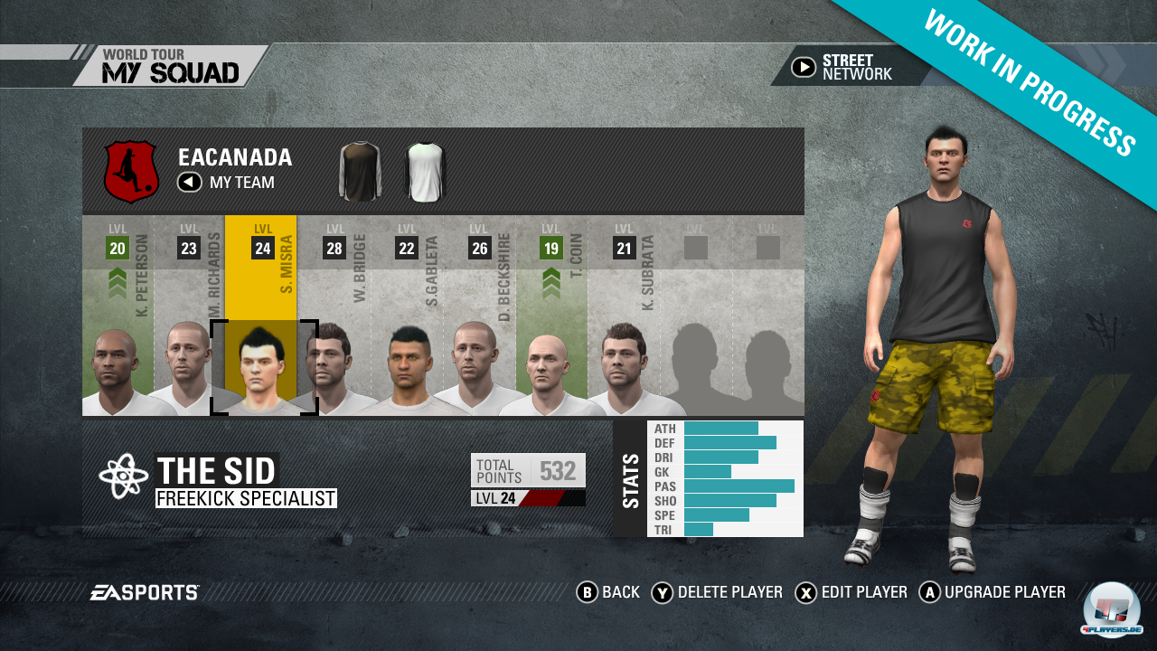 n der Karriere muss man jeden seiner Spieler h&auml;ndisch aufr&uuml;sten, es gibt keine Automatisierungs-Optionen.