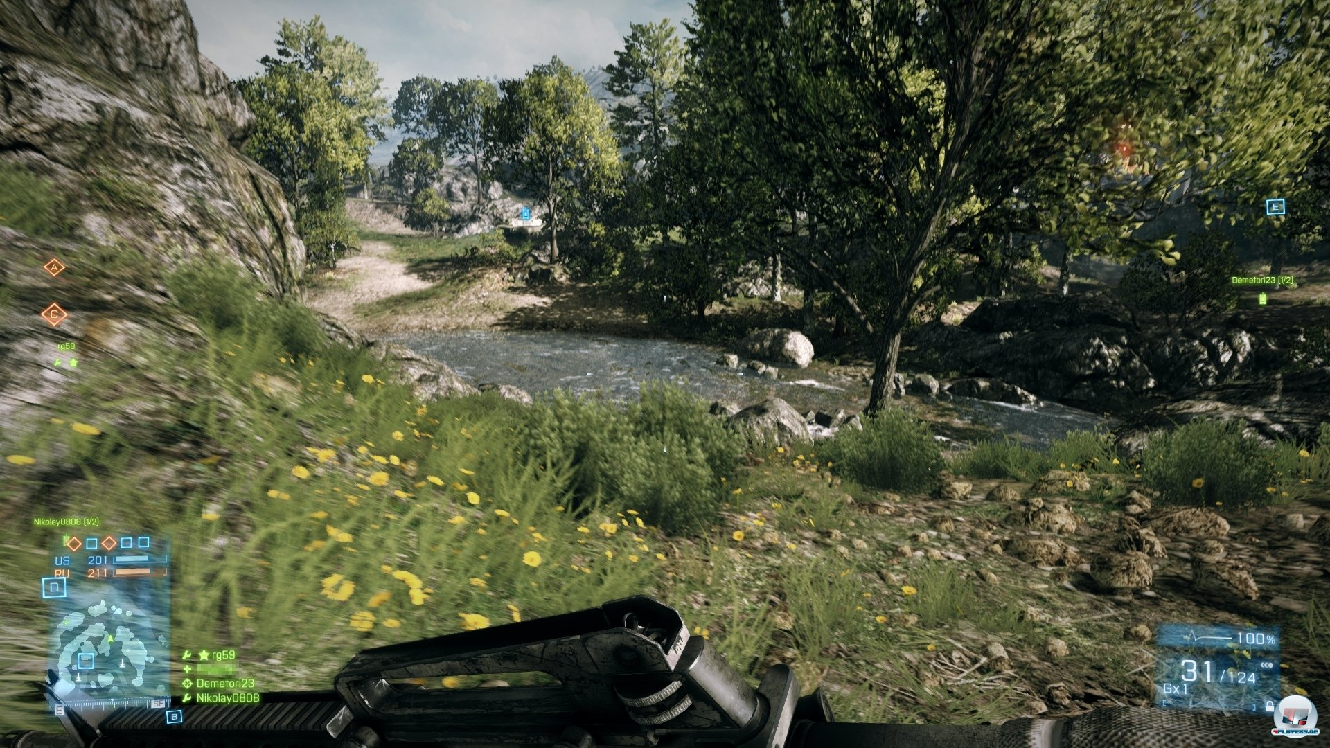 Die PC-Version l&auml;sst die Konsolenfassungen grafisch deutlich hinter sich zur&uuml;ck, hat allerdings mit ganz anderen Problemen zu k&auml;mpfen. Dennoch: Mit Abstand die beste aller BF3-Versionen.