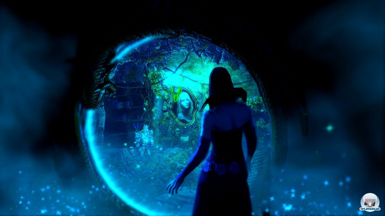 Welche mysteri&ouml;se Frau beobachtet die drei Helden? Leider kann die Story nicht &uuml;berzeugen.