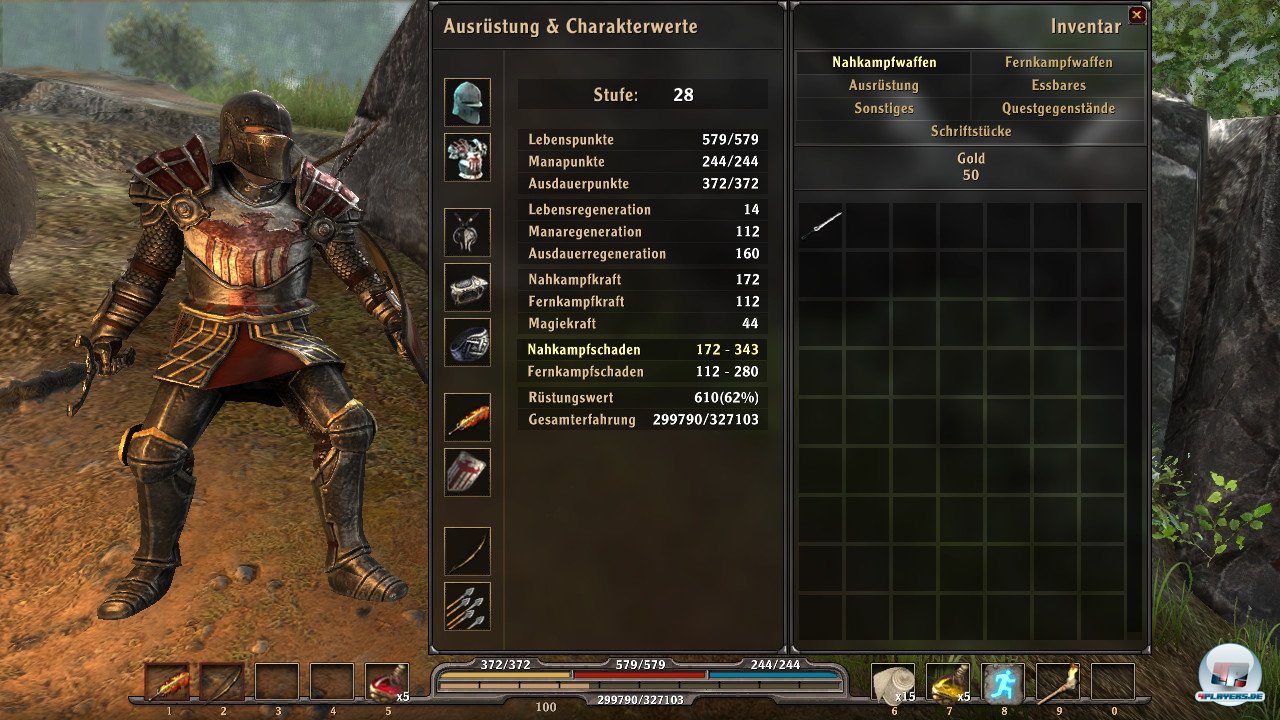 Man startet schon als gestandener Held, weshalb vieles zu leicht f&auml;llt 