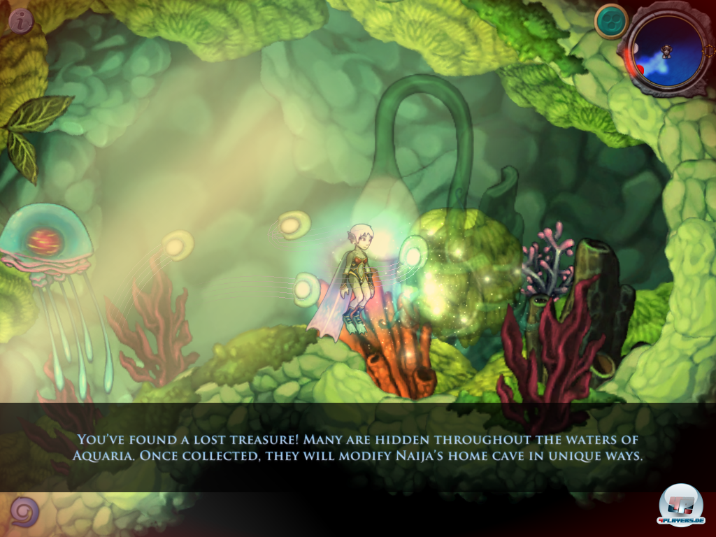 In kleinen seitlichen Grotten sind allerlei Sch&auml;tze versteckt. 