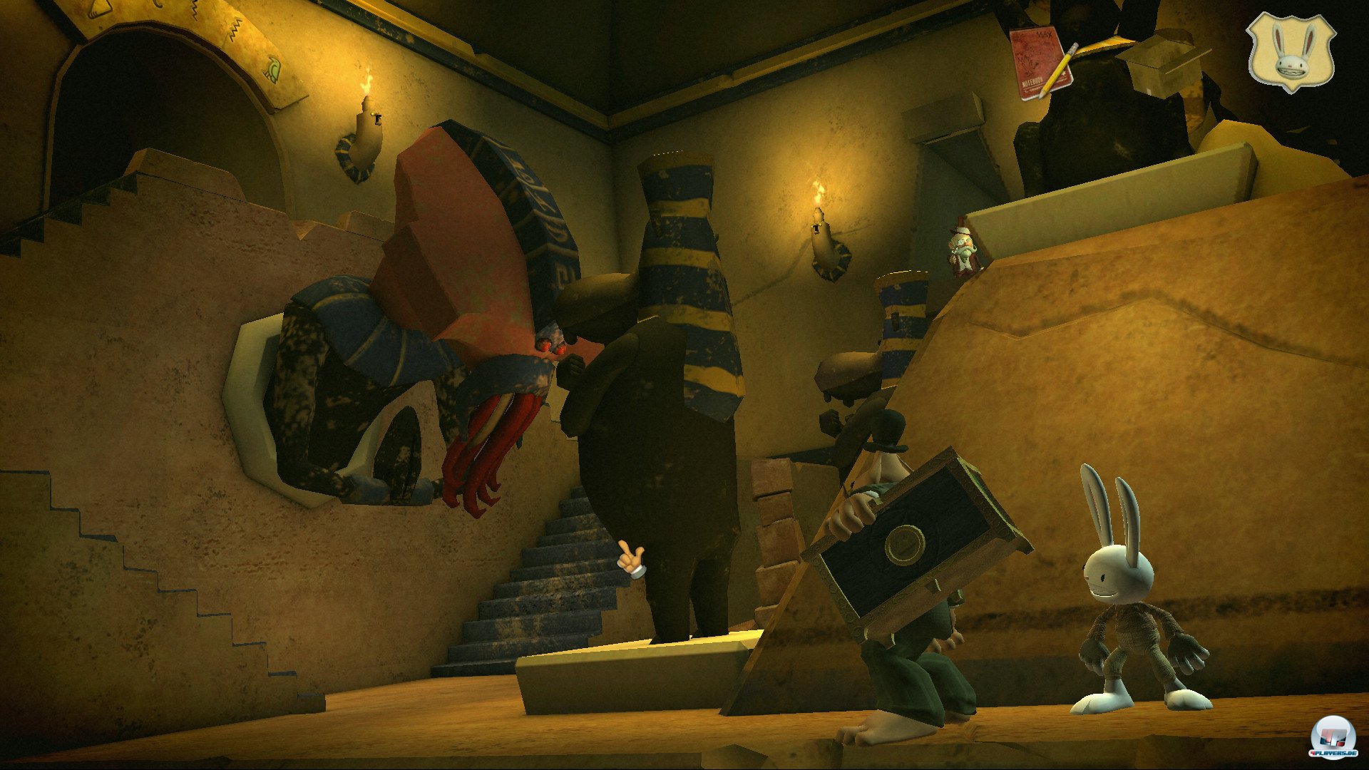 Dieses Mal verschl&auml;gt es das tierische Ermittler-Duo auch in &auml;gyptisches Grab. 