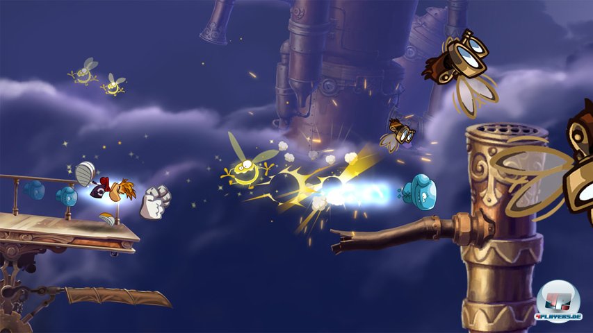 Die Wii-Kulissen sind nicht ganz so detailreich geraten - was dem Spa&szlig; aber keinen Abbruch tut.