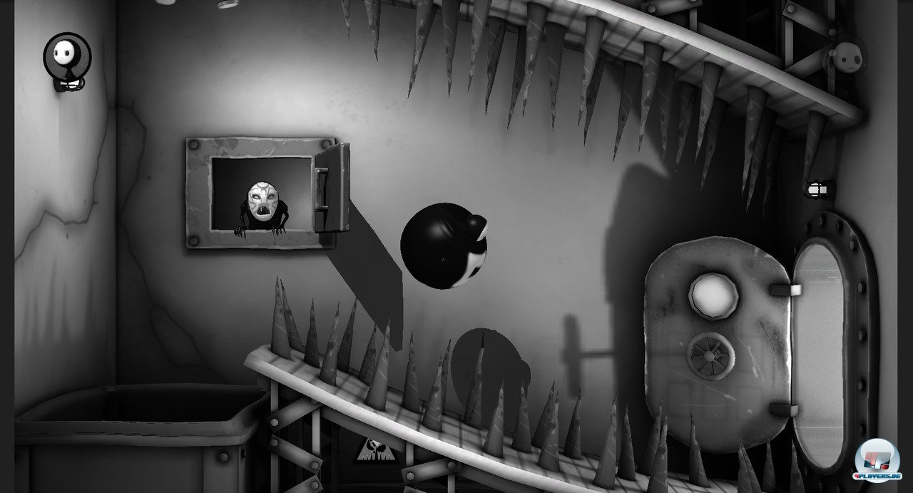 Der arme Lil: Das Einatmen von Gas macht ihn zum Hei&szlig;luftballon, der Bewegungssensor bestimmt seine Flugbahn.