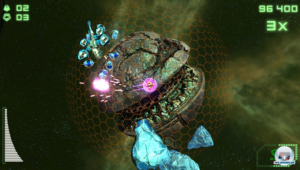 Dieser Planet wurde mit besonders h&uuml;bsch gl&auml;nzenden Texturen ausgestattet.